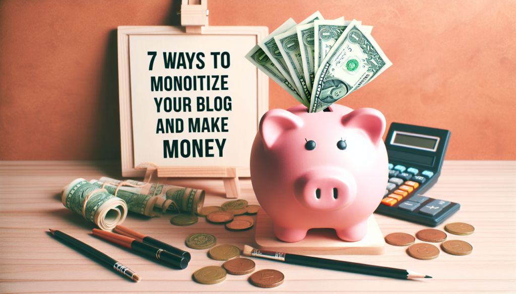 7 Ways to Monetize Your Blog and Make Money